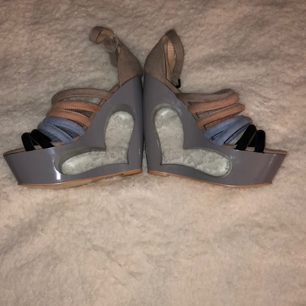BEAU + ASHE Platform Wedge Sandal